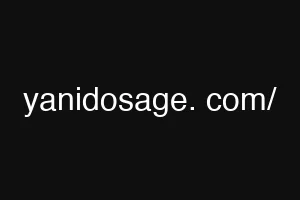 yanidosage. com/